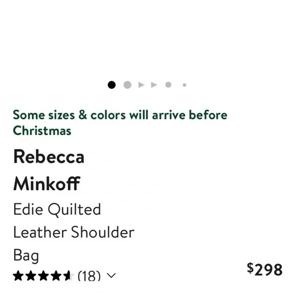 Rebecca Minkoff black leather quilted bag - Picture 15 of 15